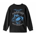 thumbnail image 2 of Harry Potter Hagrid's Flying Motorbike Boy's Black Long Sleeve Shirt-Small, 2 of 4