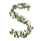 thumbnail image 2 of Guirnalda de hiedra artificial de 190 cm (74,8 pulgadas), enredaderas colgantes de plástico color champán con rosas para decoración de bodas (1 unidad) Rkxzt, 2 of 8