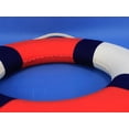 thumbnail image 3 of Decorative Patriotic Lifering 15" - Life Ring Decor - Beach Home Accent, 3 of 4
