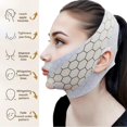 thumbnail image 2 of SharkTRUE Masque de Sommeil Modelant Visage en V avec Sangle de Menton Raffermissant, 2 of 8