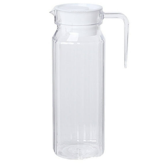 ACDANC Pitcher with Lid Uckbill Spout Water Carafe Perfect for Tea Milk Pitcher,Style1