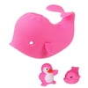 Bath Spout Faucet Cover for Baby Kids Toddlers Bathroom Tub Protection Accessories Safety Silicone Toys - Whale Pink