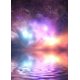 thumbnail image 2 of Telón de fondo Fantasía Cielo estrellado ABPHQTO 150x220 cm Colorido Luz Mar Agua Imagen TV Pared Cortinas Fiesta Estudio Props Fondo, 2 of 2