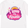 thumbnail image 4 of Inktastic I Love My Abuela Girls Long Sleeve Toddler T-Shirt, 4 of 5