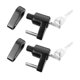 thumbnail image 3 of Anti-Theft Trailer Hitch Lock 2 Sets Black Zinc Alloy Padlock-Style Security Needs For Trailer Users 1.77X1.69X0.59inch, 3 of 3