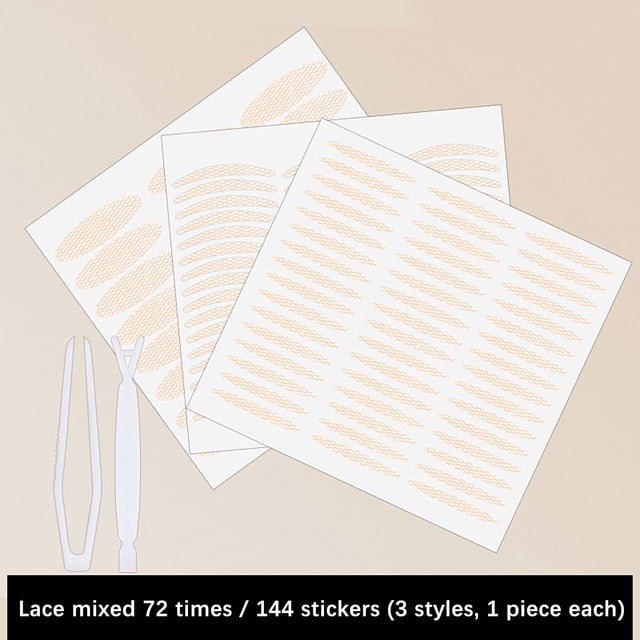 Waterproof Invisible Double Eyelid Stickers Patch Eye Sticker Tape Makeup Tools, Makeup Eyeliner