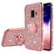 thumbnail image 2 of Funda blanda con anillo ostentoso de lujo para Samsung Galaxy S8 S9 S10 Plus A10 A20 A20E A30 A40 A50 A70 A12 A52 A72 A52S M12 Tan Jianjun unisex, 2 of 2