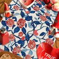 thumbnail image 2 of Valentine's Day Decorations Valentine's Day Heart Print Table Flags Party Table Kitchen Mats, 2 of 5