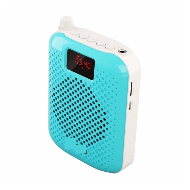 Blue-tooth Loudspeaker Portable High-power Speakers Megaphone With Wired Headset Microphone USB Charging For Teaching ,Clear Sound Quality