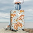 thumbnail image 4 of Uemuo Retro Floral Butterfly Printed Washable Luggage Cover - Fashion Suitcase Protector Fits 18-32 Inch Luggage -Small, 4 of 9
