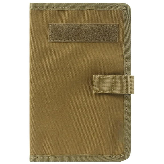 AOOOWER Waterproof Outdoor Tactically Notebook Cover Diary Cover Case Outdoor Log Book Cover Organizers Camping Equipment