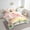 Pink Dreen, variant on Erosebridal Golden Castle Print Bedding Twin Size, Dreamy Fairy Tale Bedding Sets Twin Size, Watercolor Room Decor, Reversible