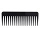 thumbnail image 2 of Peine de peluquería, Dekaim, colorido, grande, de dientes anchos, peine de peinado, peine de peluquería ultrafino, herramienta de peinado(Negro), 2 of 5