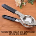 thumbnail image 3 of bedienty Marveadise Lemon Orange Lime Squeezer Juicer Hand Press Kitchen Stainless Steel, 3 of 6