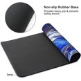 thumbnail image 4 of Blue Marble Large Mouse Pad,Extended Gaming Desk Pad,Office Desk Mat,PC Laptop Non-Slip Pads for School Office Home and Game,35.5" x 16" -Blue Marble, 4 of 6