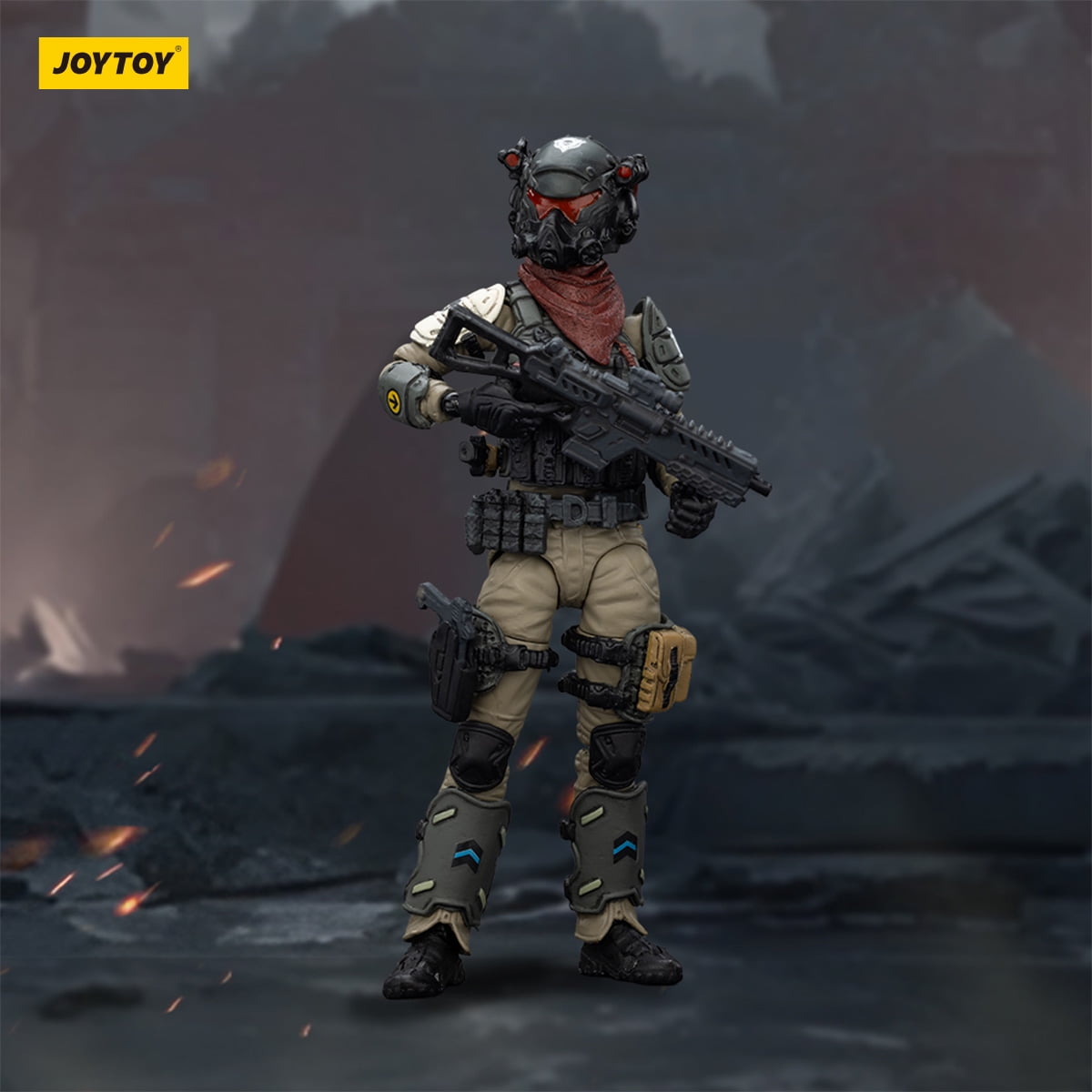 [IN STOCK] JOYTOY Dark Source 1/18 Action Figures Stellar Scar Assault Team Gravelgold Anime Military Model Toys Collectible