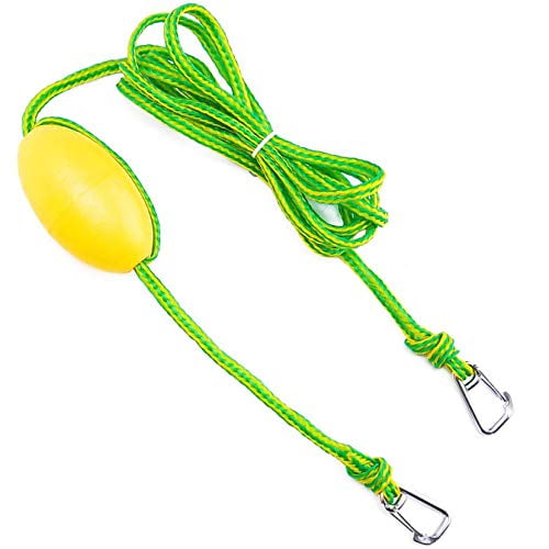 Corde de Flottaison Robuste pour Kayak, Bouée Marqueur d'Ancre, Harnais de Dérive, Accessoires de Bateau Jet-Ski PWC Vert