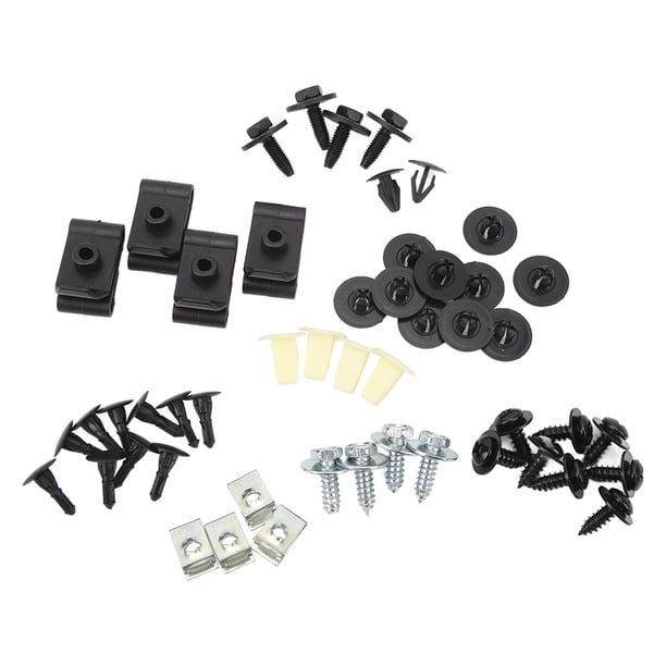 Tornillos De Clips Para Bandeja Inferior, Fuerte Fuerza De Sujeción, Fácil De Transportar, Tornillos De Protección Del Chasis, Clips Para Cubierta Del Chasis Del Motor Para