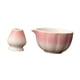 thumbnail image 2 of 2 piezas de tazón de té con pico vertedor, tazón de cerámica para matcha, regalo de cumpleaños japonés rosa, 2 of 9