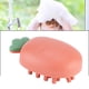 thumbnail image 4 of Peine de silicona para masaje del cuero cabelludo, cepillo exfoliante para el cabello, limpieza profunda, lavado del cabello, peine para el cuero cabelludo Rosado, 4 of 5