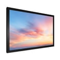 thumbnail image 2 of Designart "Skies Like Cotton Candy I" Landscapes Framed Wall Art Decor - Traditional Pink Sky Entryway Framed Wall Art, 2 of 6