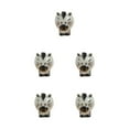 thumbnail image 3 of Wweixi Durable Animal Planter - Lightweight And Portable Succulent Pot Small Ceramic Plant Pot Stylish zebra 5Set, 3 of 6