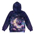 thumbnail image 5 of Pzuqiu Butterfly Hoodies for Teen Girls Size 14-15 Fleece Comfortable Long Sleeve Kids Personalized Fall Outfits Fashion Clothing Stretchy Casual Clothes for Girls, 5 of 7