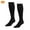 Black-3, variant on Spencer Knee High Graduated Compression Socks, 2 Pack ( Men's & Women's)