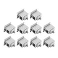 thumbnail image 3 of 10Pcs Adjustable PV Solar Panel Middle Clamp Aluminum Alloy Photovoltaic Solar Panel Mount Bracket Mid Clip, 3 of 14