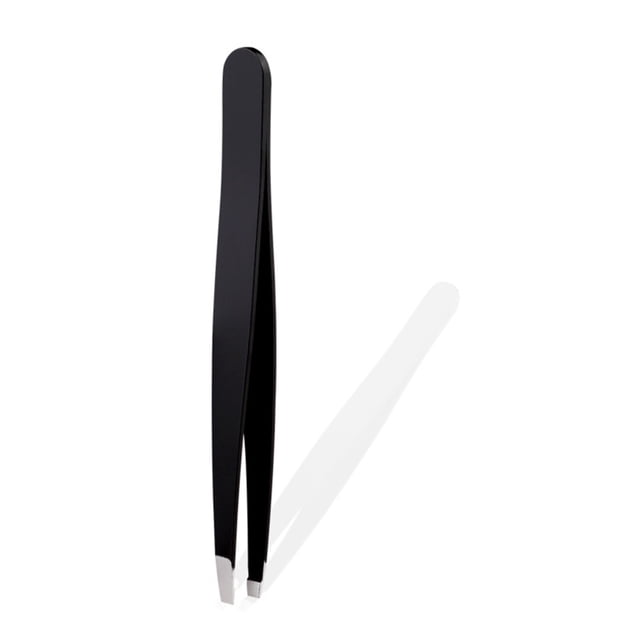 sweethay Pinzas para cejas de 1,5mm, punta inclinada duradera gruesa de acero inoxidable, fácil de agarrar, Clip de precisión cómodo para el cuidado Type7 NO7 sweethay CE011753-02