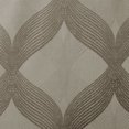 thumbnail image 5 of Blackout Curtain for Bedroom Living Room, Knitted Jacquard  Window Curtain Panel with Metal Silver Grommet for 1.25 Inches Rod In Diameter, 84.00''x50.00''x0.13'', Taupe, 5 of 8