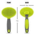 thumbnail image 4 of Precious Tails Retractable Slicker Brush for Dogs & Cats – Gentle & Effective Grooming Tool, 4 of 10