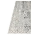 thumbnail image 6 of Unique Loom Finsbury Collection Area Rug - Sarah (2' x 6' Runner Gray/Ivory), 6 of 7