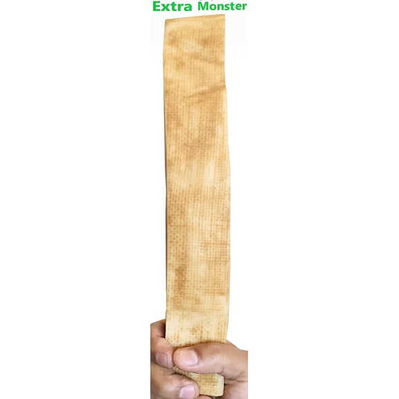 Snow Hill Himalayan Gold Yak Cheese Dog Chews X-Monster 9.5-10.5 Oz/9.5-10.5 Inch Grade A Quality Natural Healthy & Safe Organic Yak Cheese Bone Dogs Treats Snack Keeps Dogs Busy Enjoying