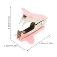 thumbnail image 2 of WEUVEB 3Pcs Small Staple Removers Portable Assorted Color Staple Pullers for Efficient Office Use, 2 of 8