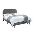 thumbnail image 7 of Gewnee Twin Size Platform Bed Frame with Headboard Noise-Free Design,No Need for Box Springs(Grey), 7 of 7