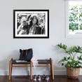 thumbnail image 3 of Art.com Mick Jagger and His Girl Friend, Singer Marianne Faithful Arrive at Magistrate's Court Photo, Black Frame Wall Art, 40" x 32", 3 of 5