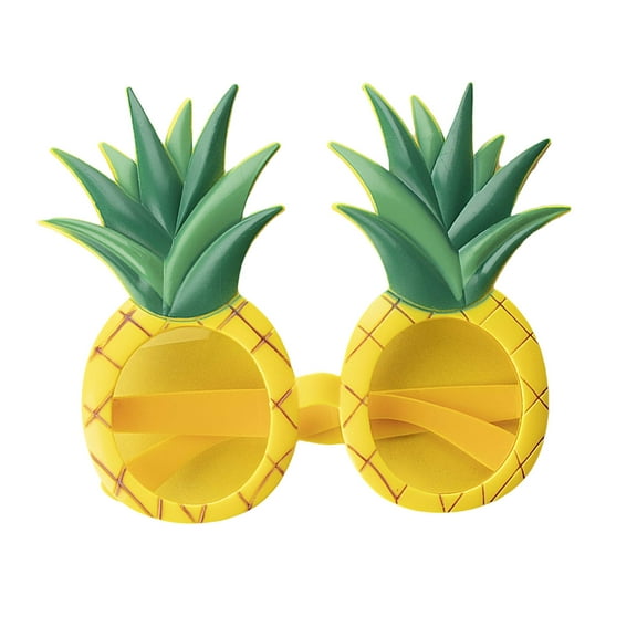 Pineapple Sunglass Novelty Eyewear Fruit Shape Glasses Funny Hawaiian Luaus Party Eyeglasses Beaches Party Supplies