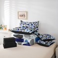 thumbnail image 6 of Feelyou Leopard Twin Bedding Sets 7-Piece, Polkadots Camo Camouflage Bedding Comforter Set, 6 of 8