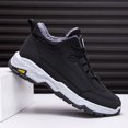 thumbnail image 3 of Nuevas zapatillas de deporte de invierno para hombre, botas de nieve amarillas a la moda de Color sólido para hombre, zapatos de senderismo antideslizantes para exteriores, calzado deportivo impermeab, 3 of 5