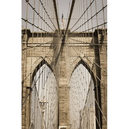 Brooklyn Bridge, New York, United States of America, North America Urban Architecture Photo Print Wall Art By Amanda (Amanda Cerny Best Photos)