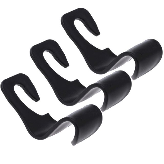 Gancho universal del soporte de la suspensión del reposacabezas del respaldo del asiento del automóvil para el paño del bolso del bolso Ndcxsfigh Accesorios para autos y motos