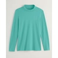 thumbnail image 2 of Blair Womens Essential Knit Long Sleeve Mock Top, 2 of 6