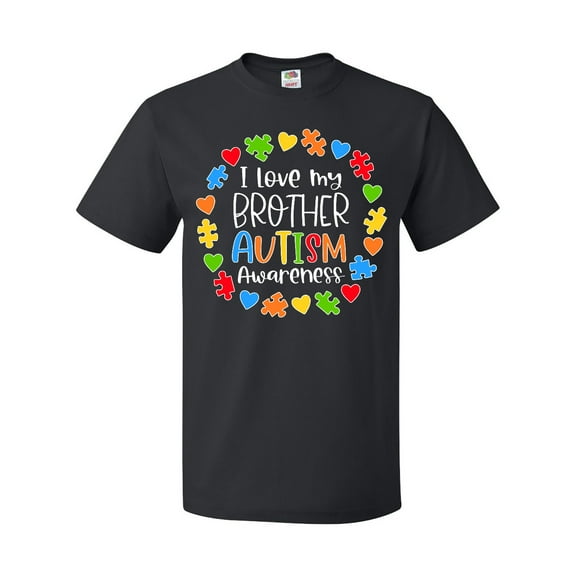 Inktastic I Love my Brother Autism Awareness T-Shirt