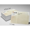 thumbnail image 6 of Inkdotpot Recipe Card 6x4 inch Single-Sided Recipe Design Cards Baking Recipe Cards Wedding-Bridal Shower-Baby Shower- Pack of 50, 6 of 6