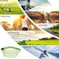 thumbnail image 5 of Mikilon Fanny Pack Waist Bag for Men&Women Adjustable Belt Hip Bum Bag Fashion Water Resistant Hiking Waist Bag for Traveling Casual Running Hiking Cycling, 5 of 6