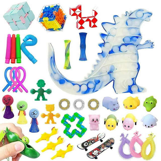 Juguete sensorial HUOGUO Push Bubble Fidget para aliviar el estrés del autismo