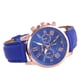 thumbnail image 1 of Reloj de cuarzo para mujer, relojes de moda para mujer, correa de cuero, reloj de cuarzo de acero inoxidable, reloj con puntero, reloj de cuarzo, 1 of 3