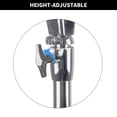 thumbnail image 4 of Soporte para platillos Steeol Boom, paquete de 2 con baquetas y soporte, 4 of 7