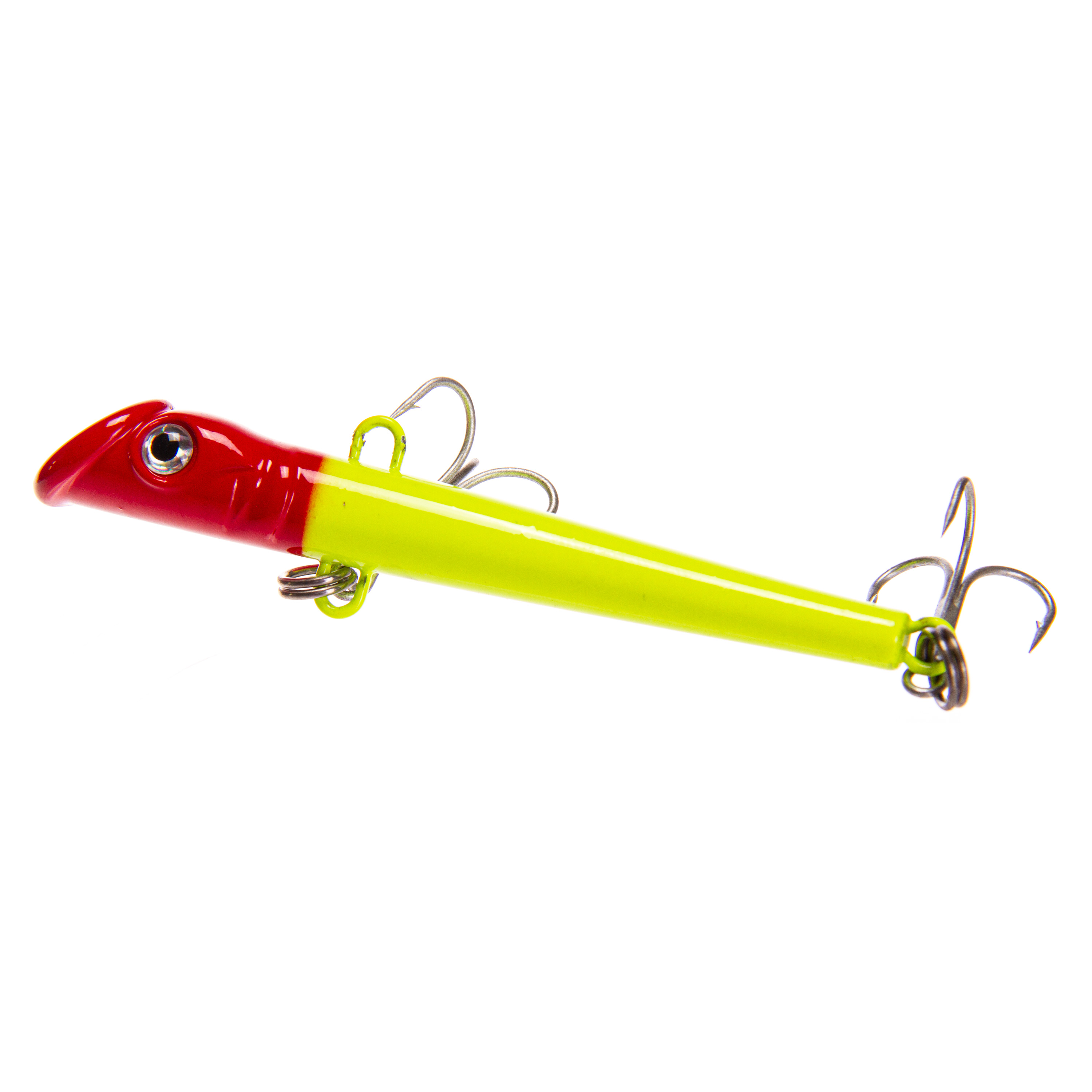 Ozark Trail Saltwater Jigging Fishing Lure, Red/Chartreuse, 1 oz